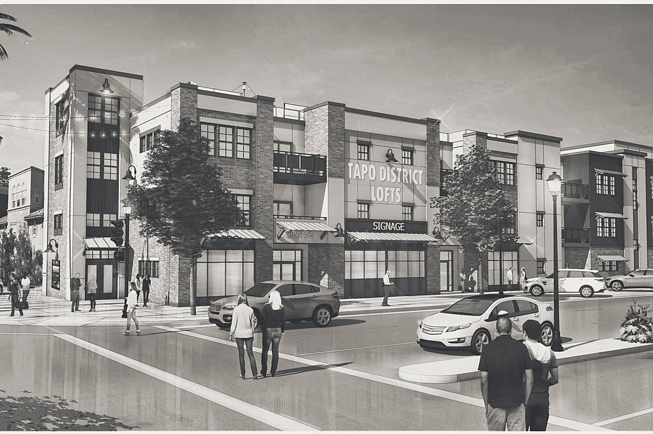Tapo District Lofts, approved rendering